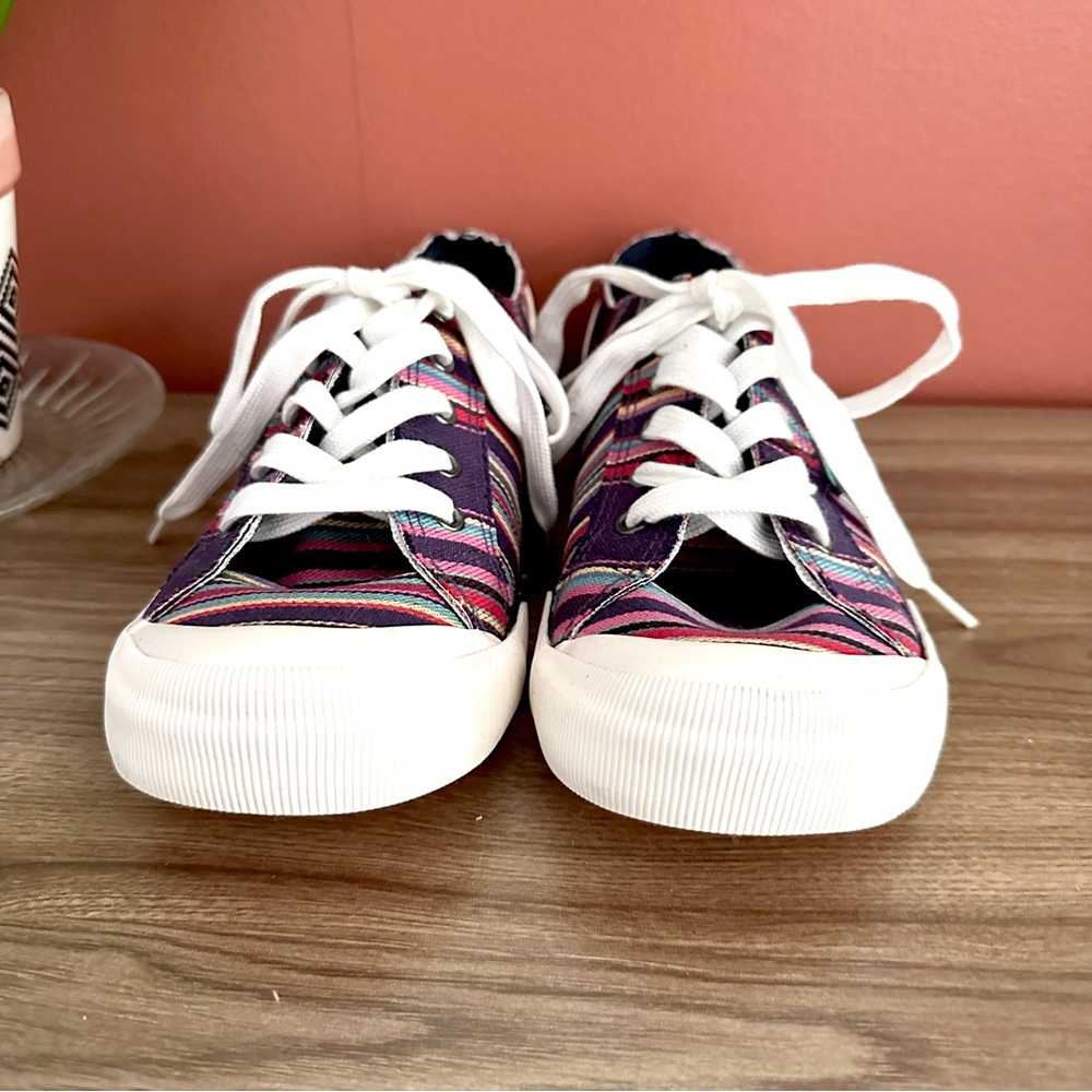 Rocket Dog Jazzin Aloe Colorful Stripe Sneaker Women's Shoes Size 9.5 NEW No Box - Picture 3 of 9